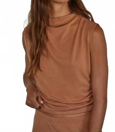 By Together The London Top In Camel In Brown