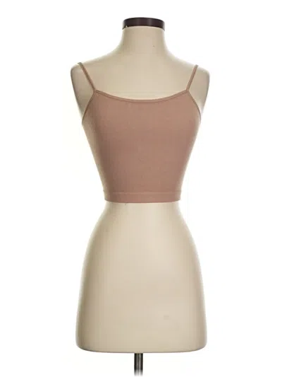 Pre-owned By Together Tube Top Brown Strapless Neckline Tops