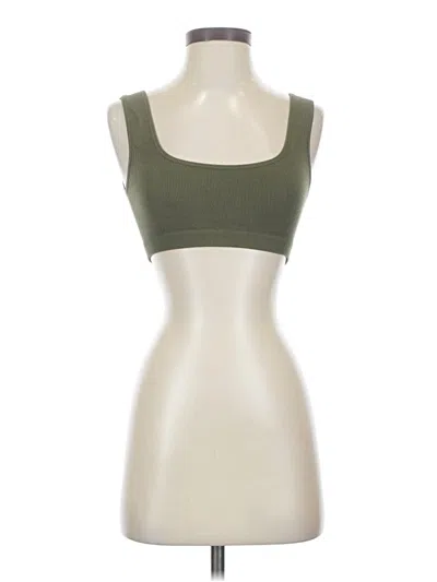 Pre-owned By Together Tube Top Green Strapless Neckline Tops