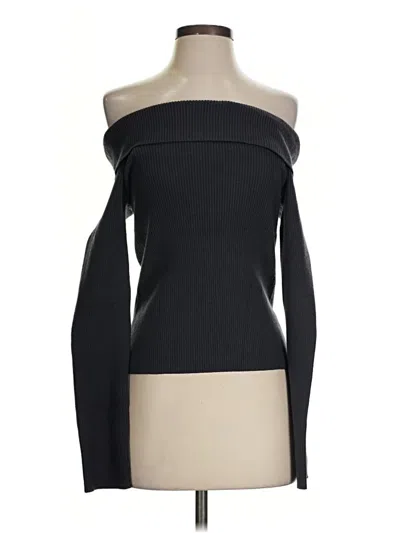 Pre-owned By Together Turtleneck Sweater In Black