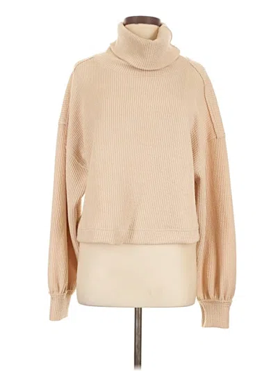 Pre-owned By Together Turtleneck Sweater In Brown