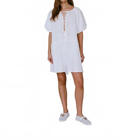 By Together Wide Leg Romper In Off White