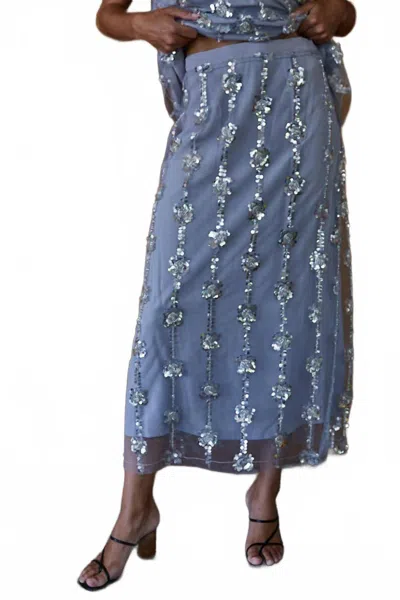 By Together Winnie Skirt In Blue In Multi