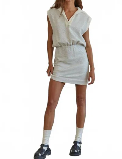 By Together Women's Cheer On Sleeveless Dress In White
