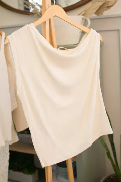By Together Women's Clancey Top In Ivory In Neutral