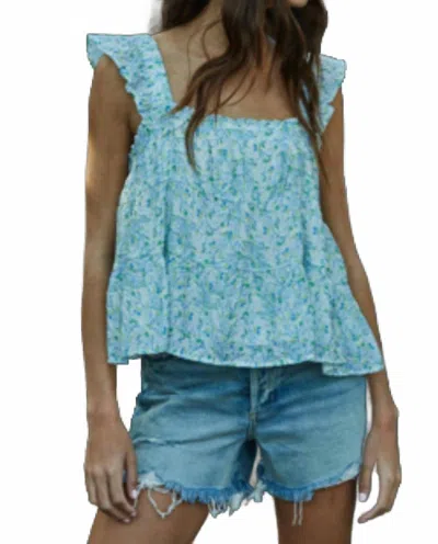 By Together Women's Coastal Dreams Tank Top In Blue