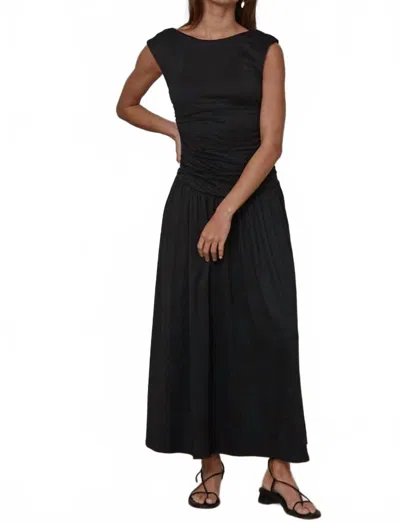 By Together Women's Modern Muse Dress In Black In Animal Print