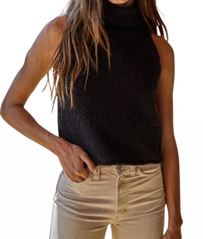 By Together Women's Sweater Knit Top In Black