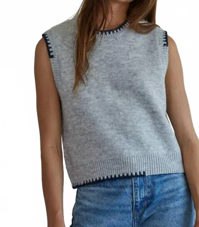 By Together Women's Valencia Sleeveless Sweater Vest In Grey