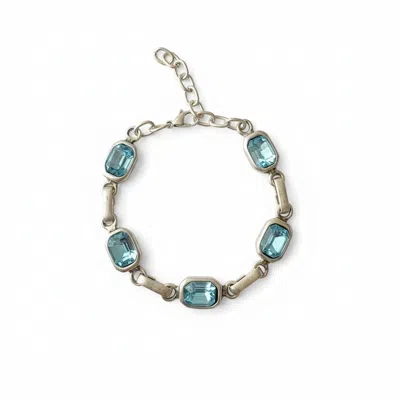By Virgo Women's Blue / Silver Klyra Bracelet In Multi