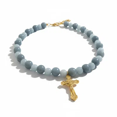 By Virgo Women's Blue Theoria Necklace