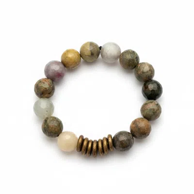 By Virgo Women's Brown / Green / Yellow Still Warm No Two – Earth Pulse In Multi