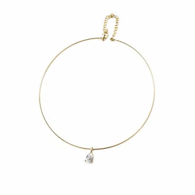 By Virgo Women's Celeste Drop Necklace In Gold