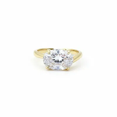 By Virgo Women's Gold Aureline Ring