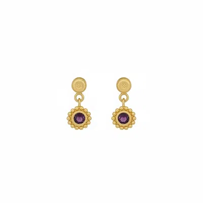 By Virgo Women's Gold Cyrene Earrings
