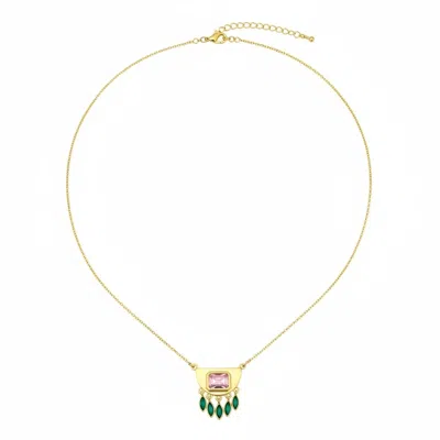 By Virgo Women's Gold Kalinda Necklace