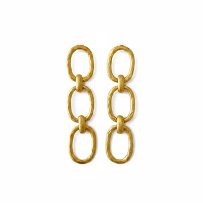 By Virgo Women's Gold Lunéa Earrings