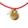 By Virgo Women's Gold / Red Maréa Necklace In Gold