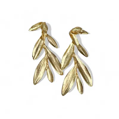 By Virgo Women's Olivienne Gold Plated Earing