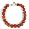 By Virgo Women's Red Solea Coral Gemstone Necklace
