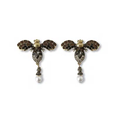 By Virgo Women's Sacred Wing Earrings