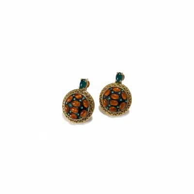 By Virgo Women's Samira Silver Earrings In Gray