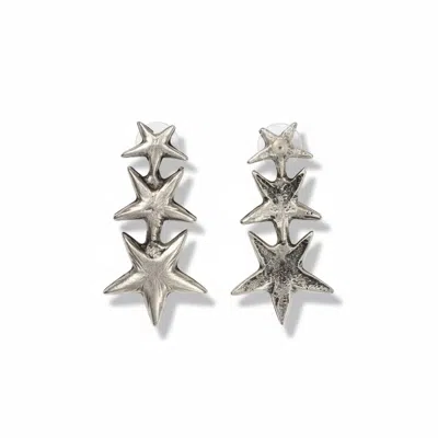By Virgo Women's Silver Astryx Earring