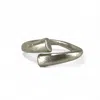 By Virgo Women's Silver Auren Antique Ring In Silver