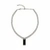 By Virgo Women's Silver / Black Sarvi Necklace In Multi