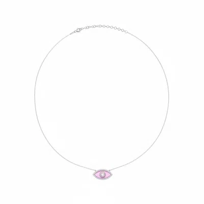 By Virgo Women's Silver Evora Necklace