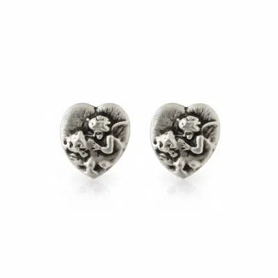 By Virgo Women's Silver Ione Earrings