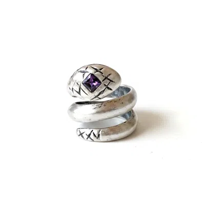 By Virgo Women's Silver Nyxen Ring In Metallic