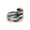 By Virgo Women's Silver Orvian Antique Ring In Silver