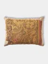 By Walid 18th-century French Aubosson Tapestry Wool And Linen Cushion (23.5in/60cm) In Multi