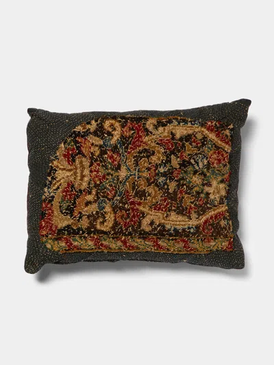 By Walid 18th-century Tapestry Linen Cushion  Abask Luxury Gift In Multi