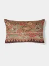 By Walid 19th-century French Napoleon Iii Paisley Wool Cushion (21.5in/55cm) In Brown
