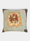 By Walid 19th-century French Tapestry Wool Cushion  Abask Luxury Gift