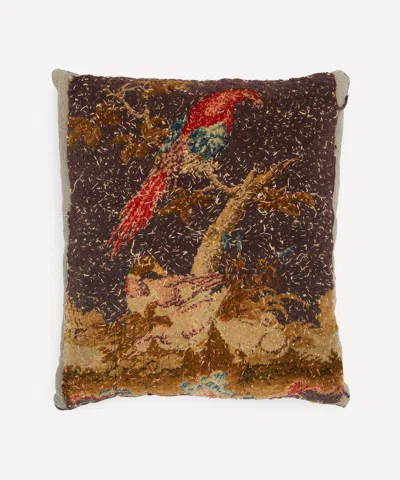 By Walid Antique Fauna Textile Cushion 1408