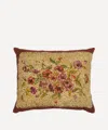 By Walid Antique Floral Textile Cushion 1305