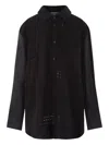 By Walid Embroidered Eyelet Shirt In Black