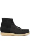 BY WALID LACE-UP DESERT BOOTS