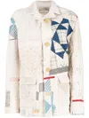 BY WALID PATCHWORK-DESIGN JACKET