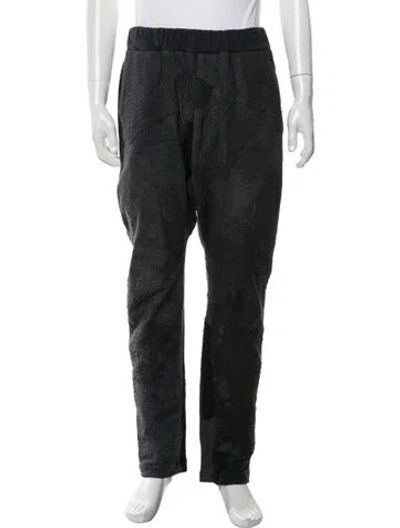 Pre-owned By Walid Patterned Pants In Black