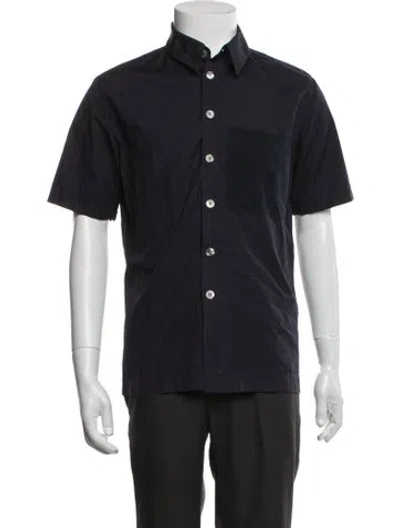 Pre-owned By Walid Short Sleeve Shirt In Blue