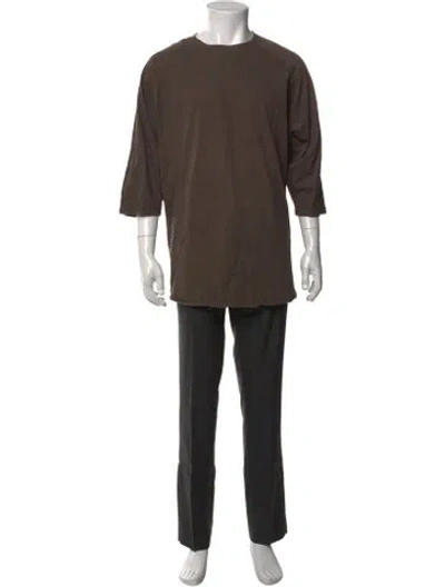 Pre-owned By Walid Three-quarter Sleeve Shirt In Brown