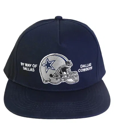 By Way Of Dallas Men's Navy Dallas Cowboys Snapback Hat
