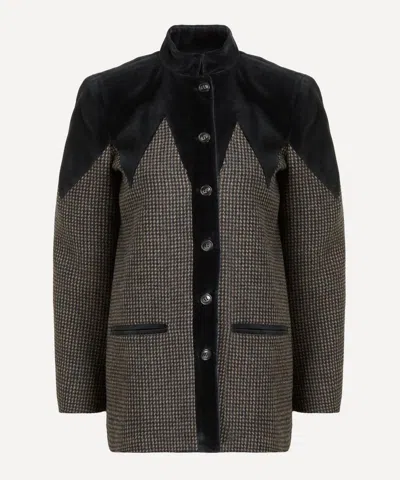 Byan Women's Tobias Peak Check Blazer In Multi