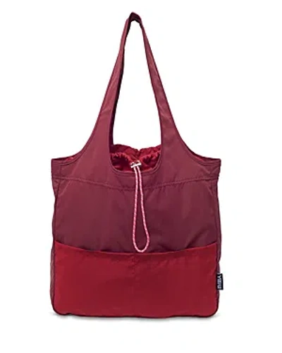 Bybba Balos The Balos Large Foldaway Tote In Seaberry