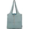 Bybba The Balos Tote Bag In Misty Blue