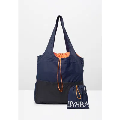 Bybba The Balos Tote Bag In Navy Blue